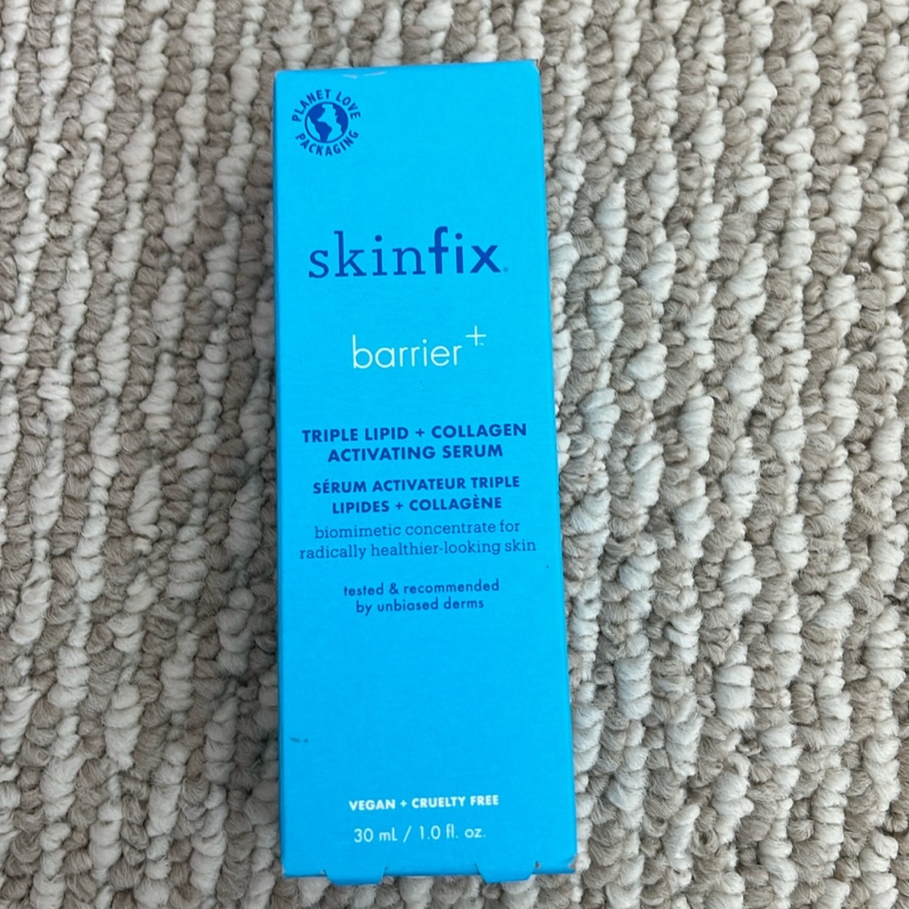 Skinfix
Barrier+ Triple Lipid + Collagen + Niacinamide Activating Serum